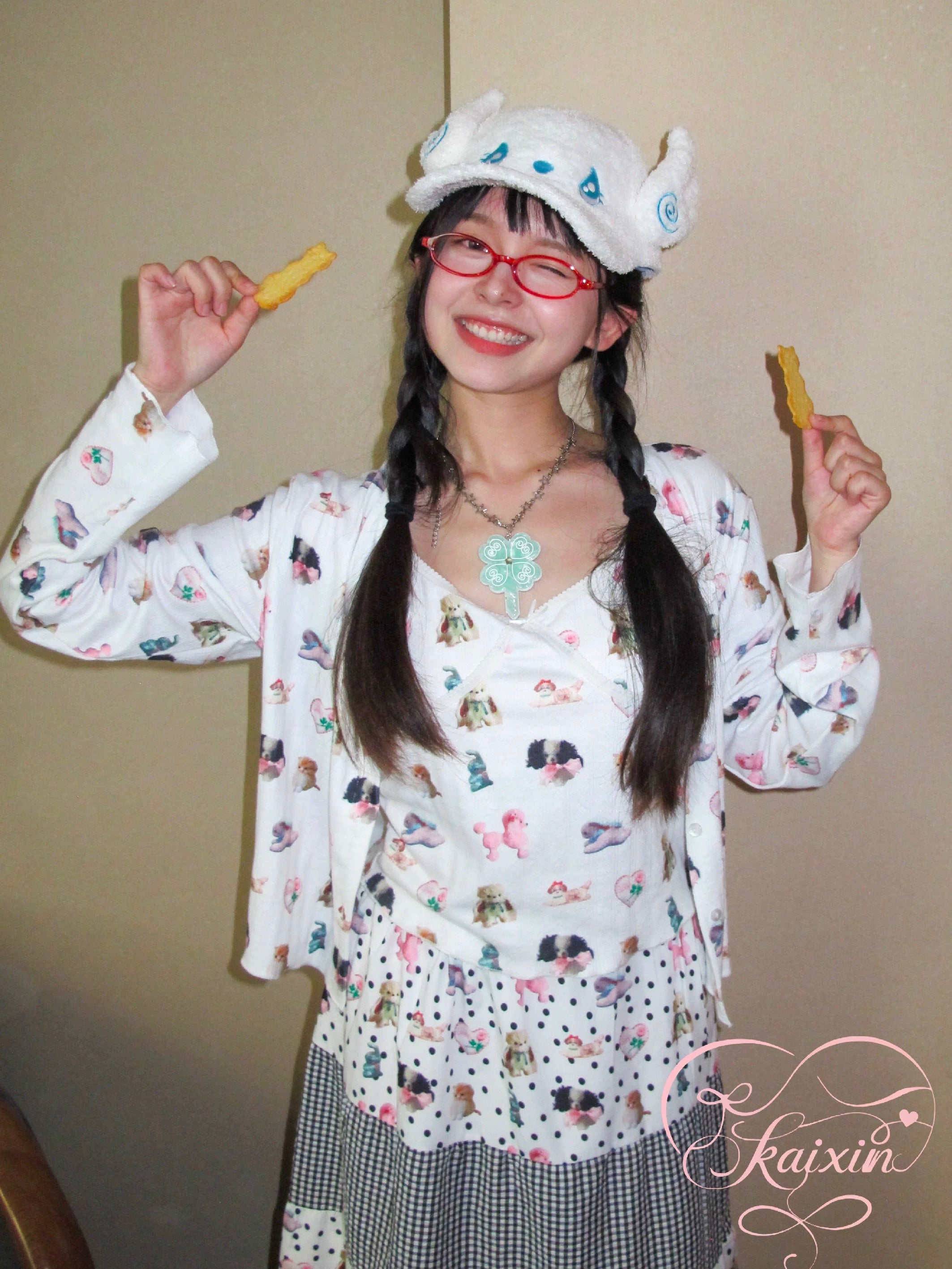 Doll-printed camisole